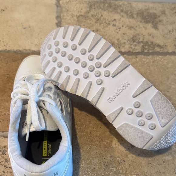 Reebok Classic White Athletic Shoes - Picture 6 of 8